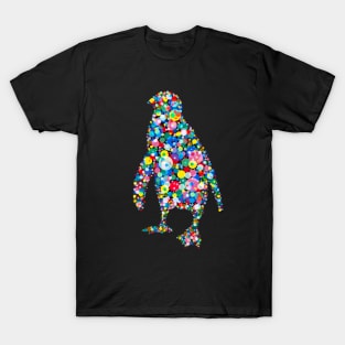 Colorfully Penguin T-Shirt